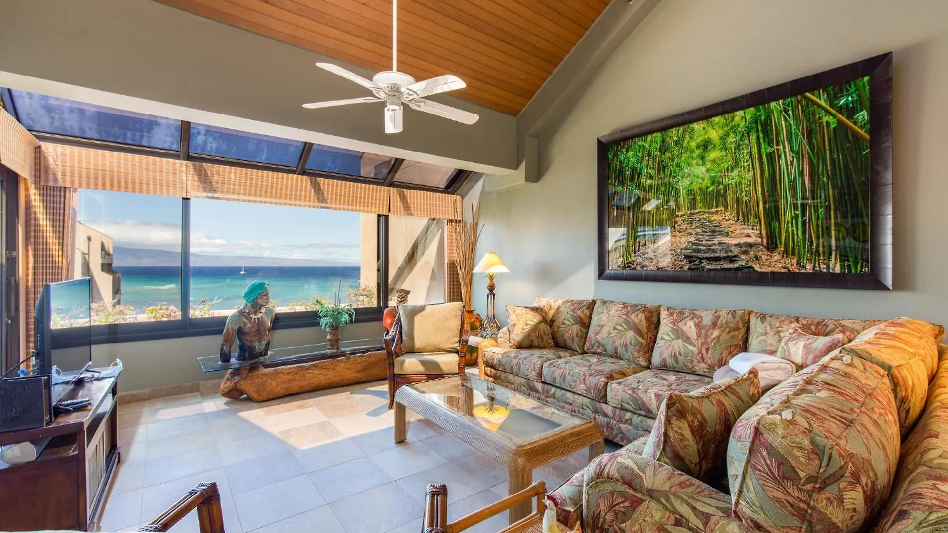 Penthouse Oceanview 7Th Floor Ac- Sk474 - Sullivan Kahana 펜션